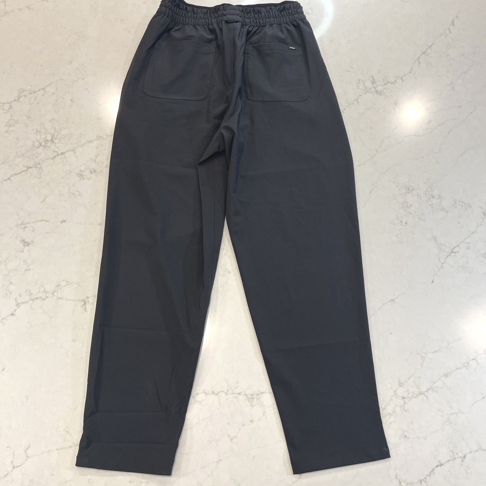 prAna NEW Wonderland Rocks Pant Womens Medium Black Pull On Stretch Outdoor - Picture 3 of 15